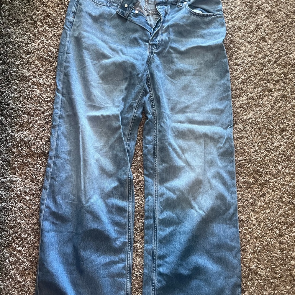 NWT madewell low slung baggy jeans